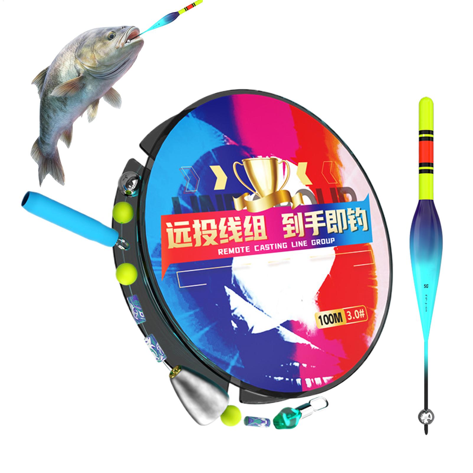 Fishing Bobber Float - Bobbers For Fishing 100M Line Rig
