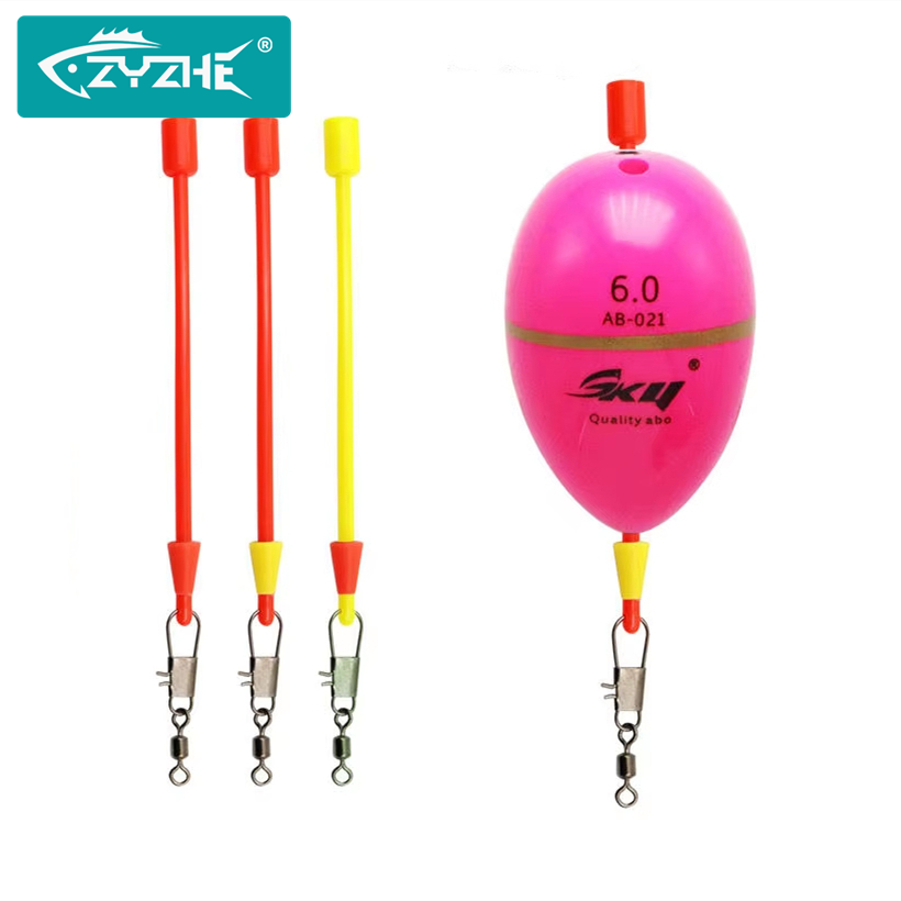 ZYZHE 6pcs/2Bags Sea Rock Fish - Fishing Bobber Float ulasan dan harga
