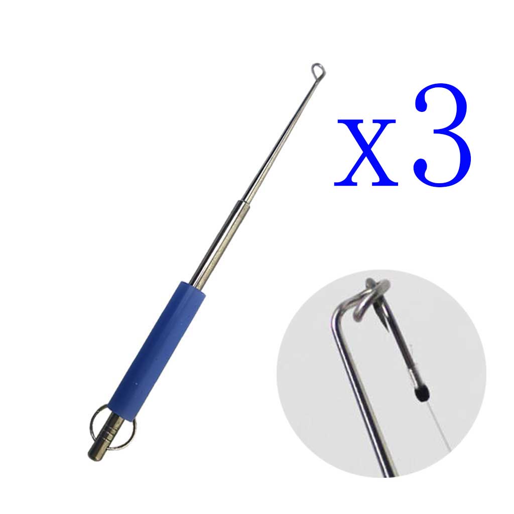 3-Pack Stainless Steel Fish Ho - Fishing Equipment Australia ulasan dan harga