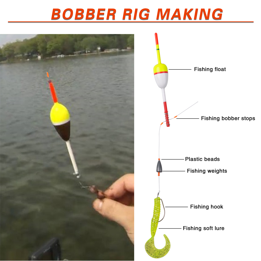 100Pcs Fishing Bobber Float St - Fishing Bobber Float ulasan dan harga