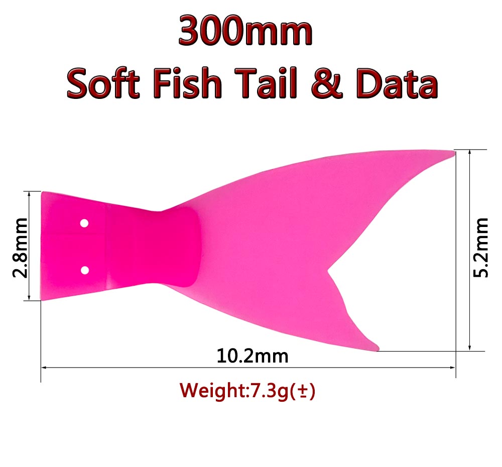 6PCS 300mm Jointed Bait Spare  - Fishing Equipment Japan ulasan dan harga
