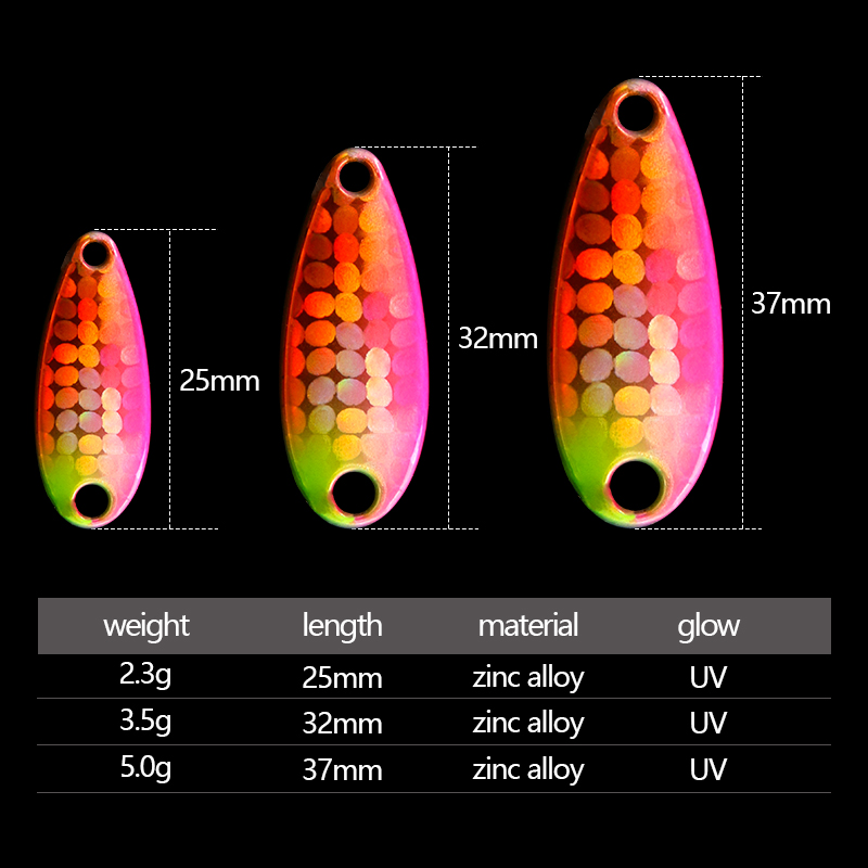 5Pcs/set Japanese Spoon Bait 2 - Fishing Equipment Japan ulasan dan harga