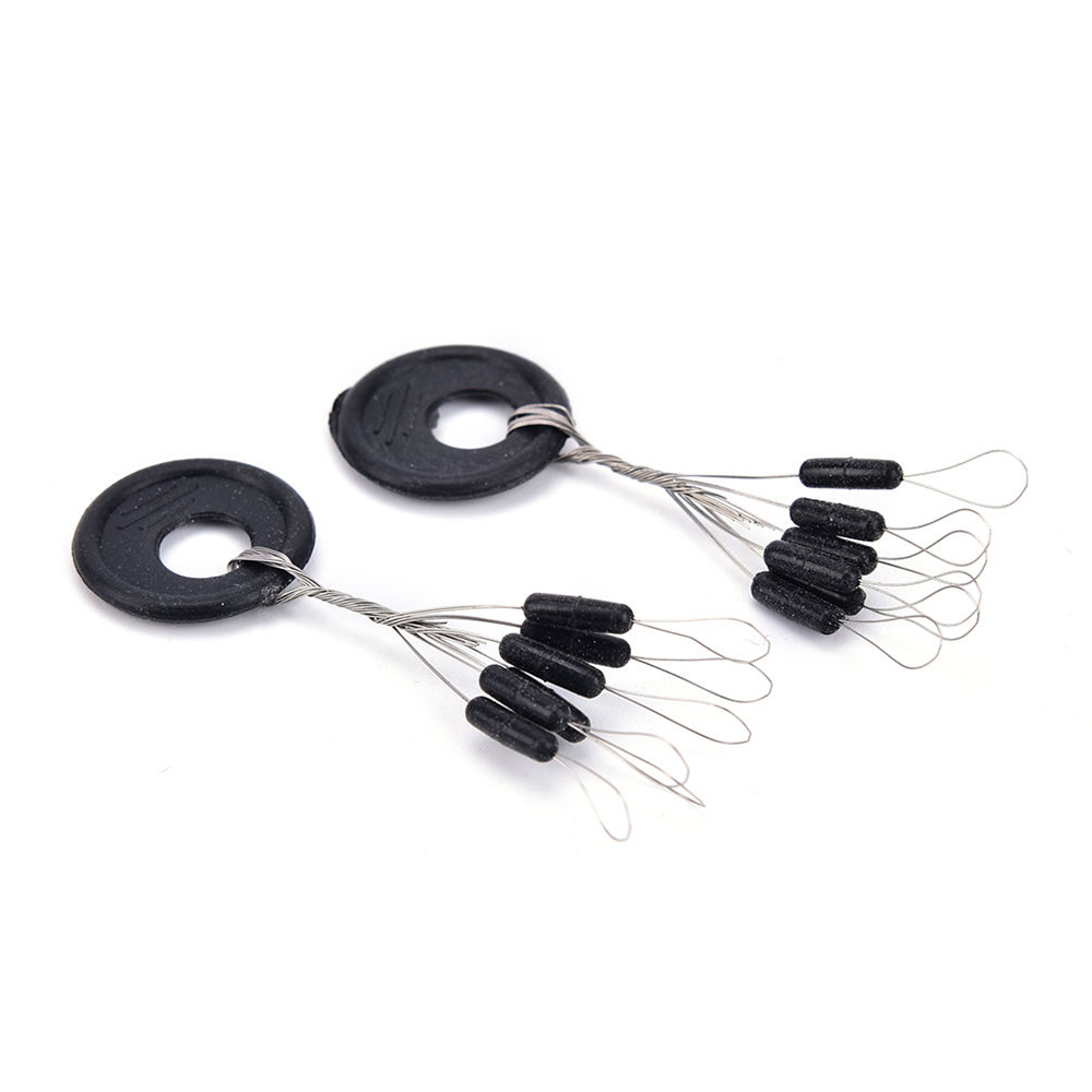 PRO BEROS 60Pcs 10Set Black Ru - Fishing Bobber Float ulasan dan harga