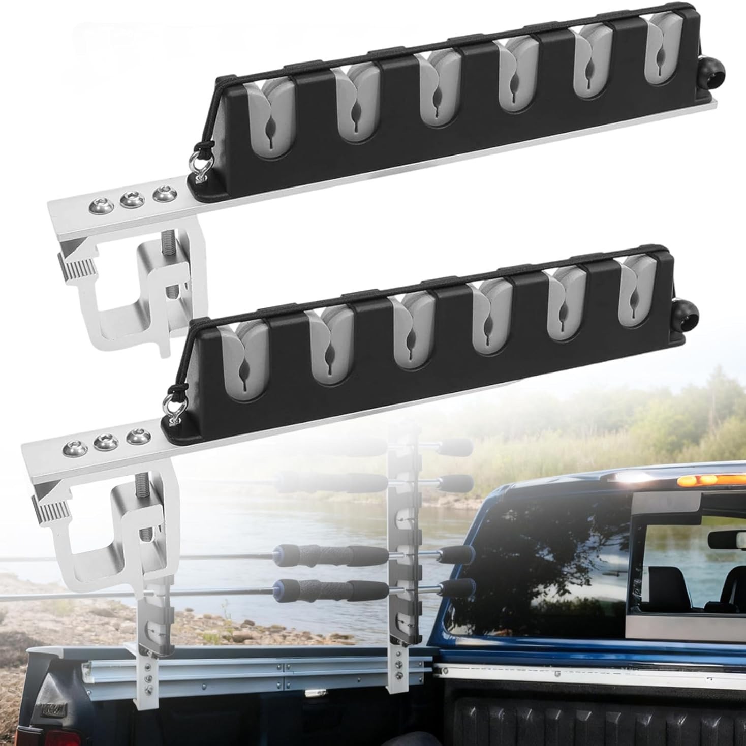 Fishing Rod Holder for Truck B - Fishing Equipment Holder ulasan dan harga