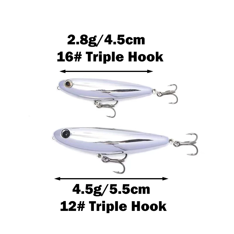 New 4.5g Mini Wobblers Pencil  - Fishing Equipment Japan ulasan dan harga