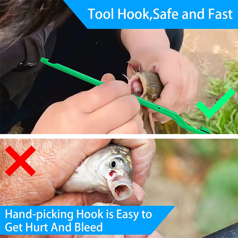 5pcs Lure Hook Remover Stick A - Bass Fishing Lure ulasan dan harga