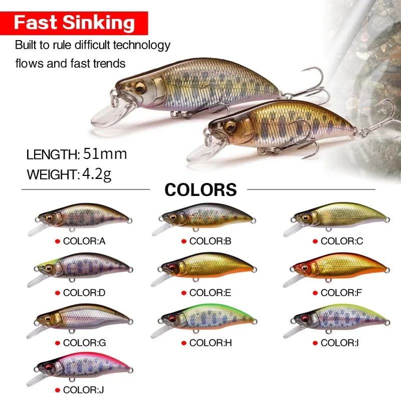 1pc Japan Design 51mm 4.2g Sin - Fishing Equipment Japan ulasan dan harga