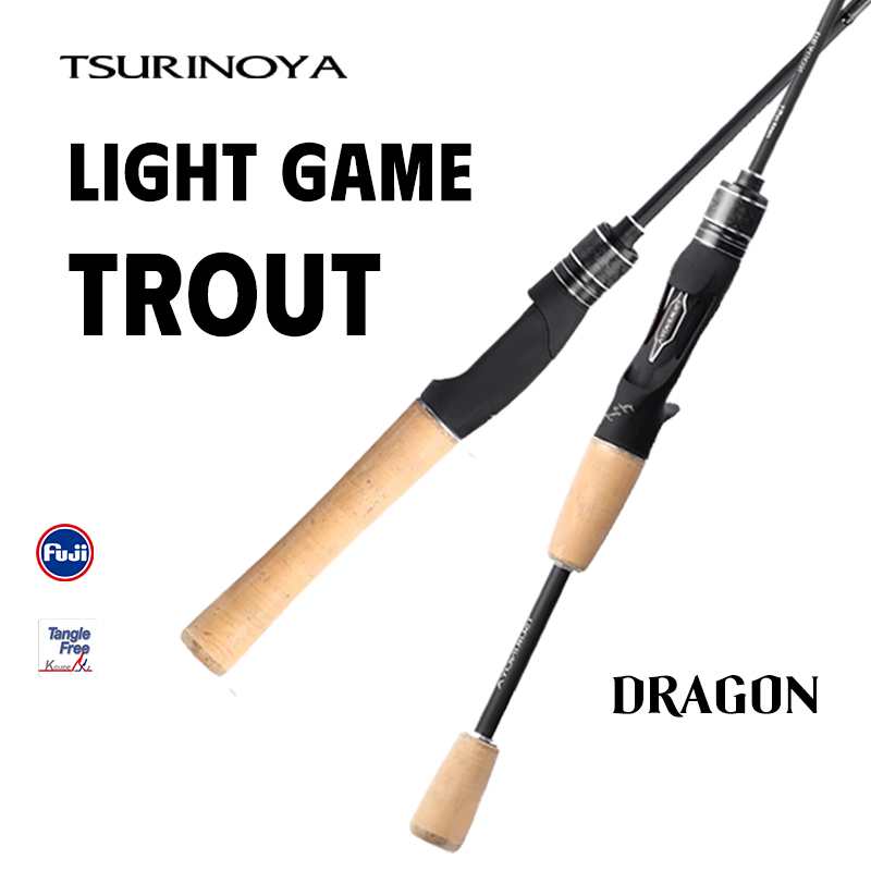 TSURINOYA Light Trout Rod DRAG - Fishing Equipment Guide ulasan dan harga