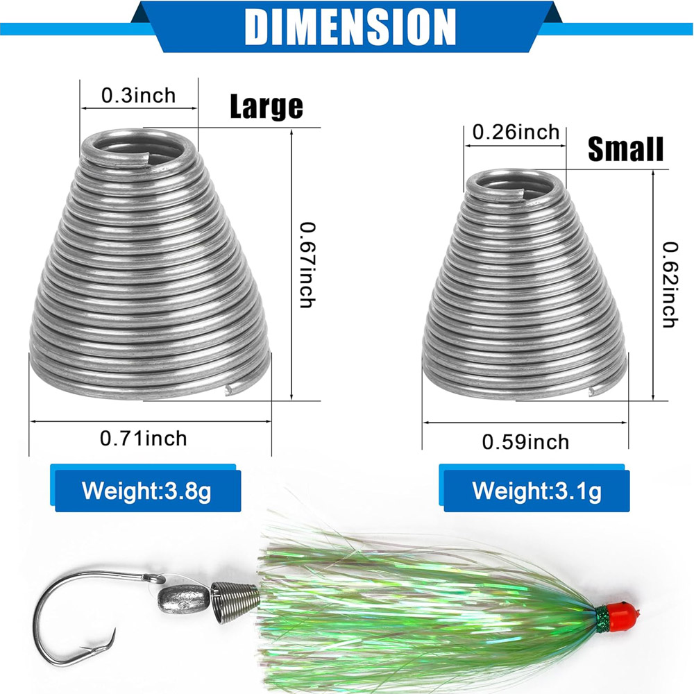 20Pcs Ballyhoo Bait Rigging Sp - Carp Fishing Tackle ulasan dan harga