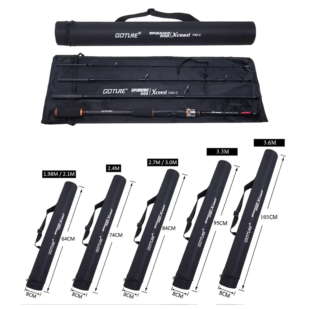 Goture Xceed 4 Setions Travel  - Fishing Equipment Guide ulasan dan harga