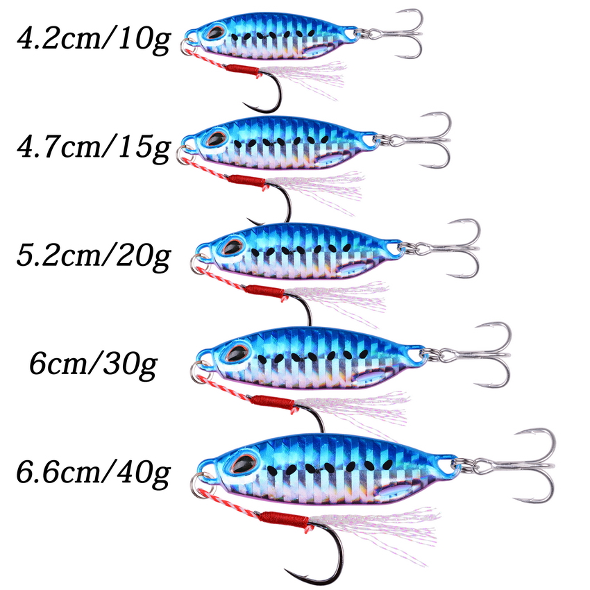 Jigs 10g 15g 20g 30g 40g Fishi - Fishing Equipment Japan ulasan dan harga