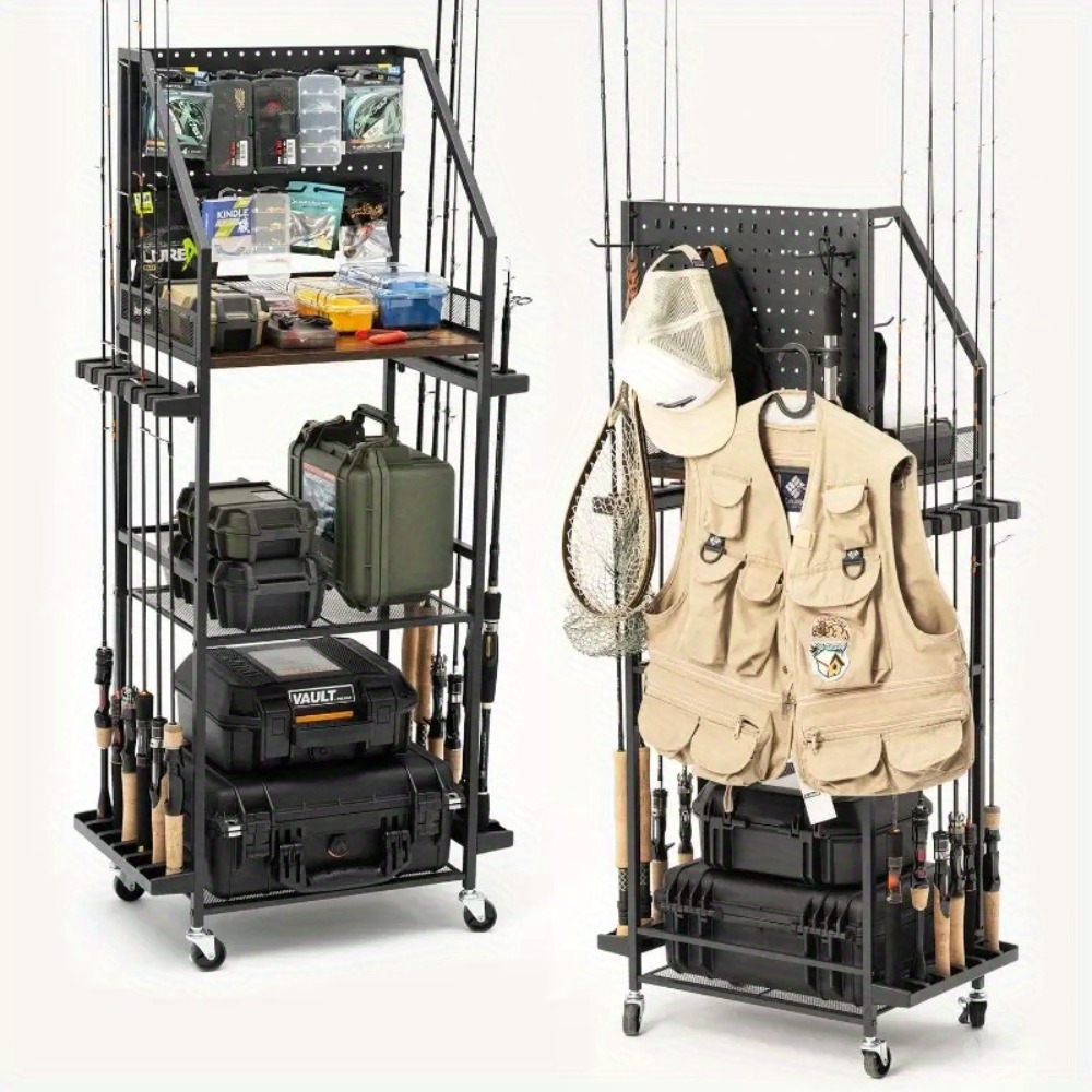Fishing Rod Holders for Garage - Fishing Equipment Holder ulasan dan harga
