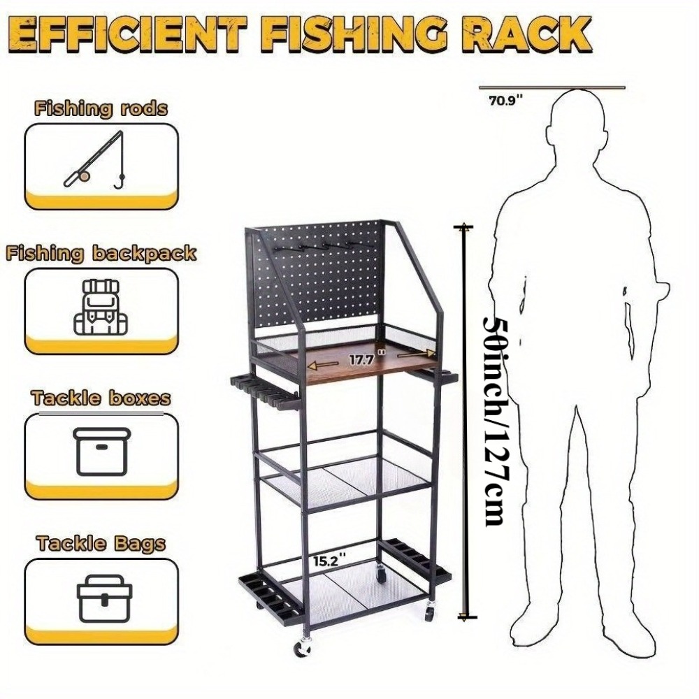 Fishing Rod Holders for Garage - Fishing Equipment Holder ulasan dan harga
