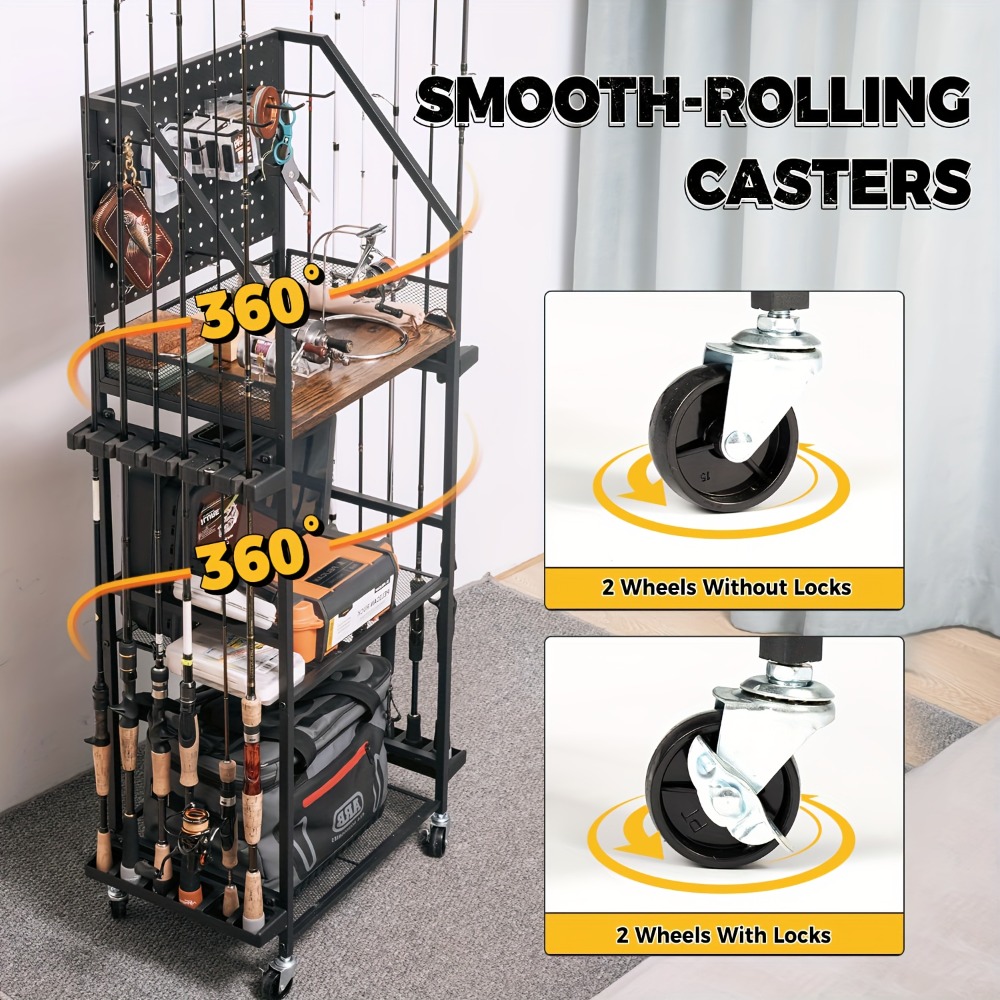 Fishing Rod Holders for Garage - Fishing Equipment Holder ulasan dan harga
